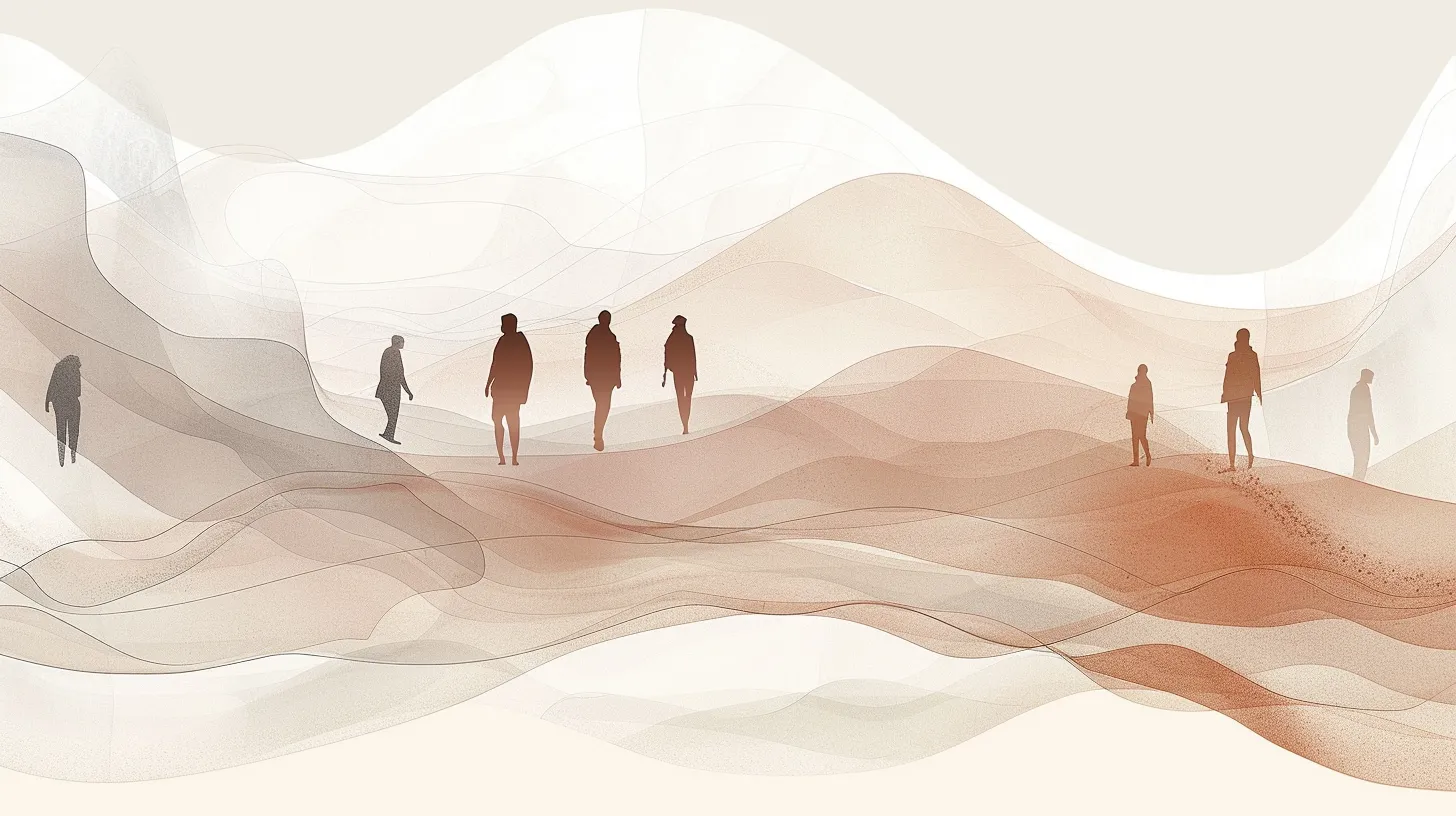 Representación visual de flujos y procesos complejos